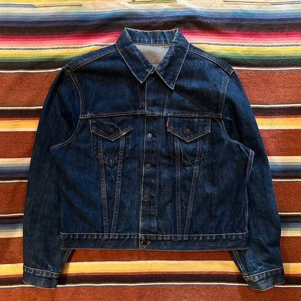 70s USA Levis 70505 Big E Denim Jacket