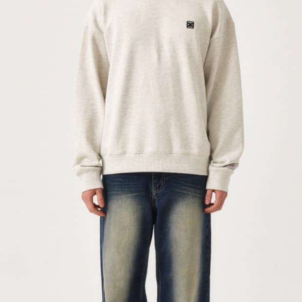 SATUR 브루클린 뉴트로 와이드 워시드 데님 팬츠 레트로 블루