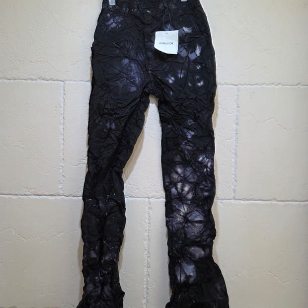 강혁 에어백 슈링크 트라우저 블랙 M