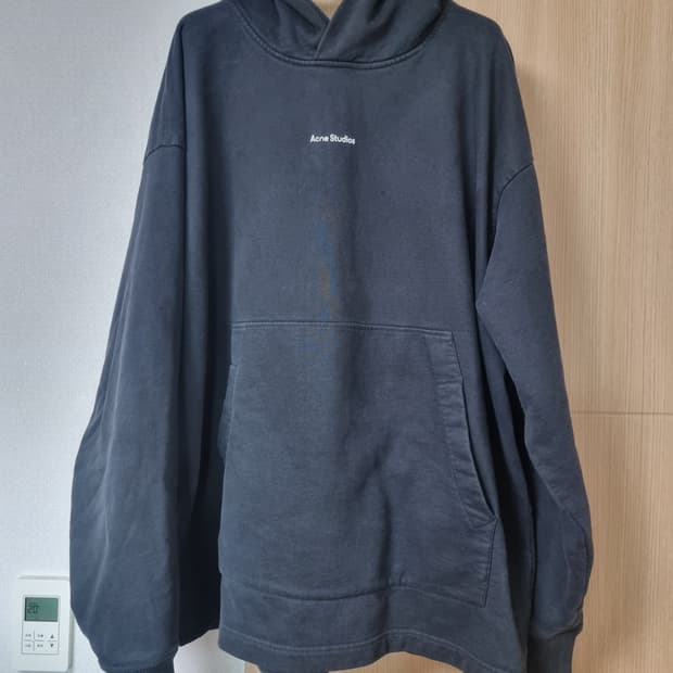 아크네스튜디오 로고후드 S