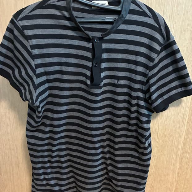 생로랑 스트라이프 반팔 티셔츠 M