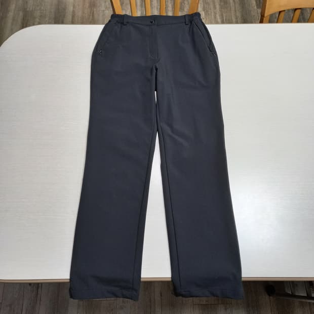 27 asics Kor 봄여름용 스판 아웃도어팬츠 블랙 27-625
