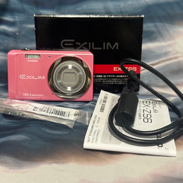 작례⭕️) 카시오ex-zs6카메라🩷/풀박스 미품✨/코르티스 카메라
