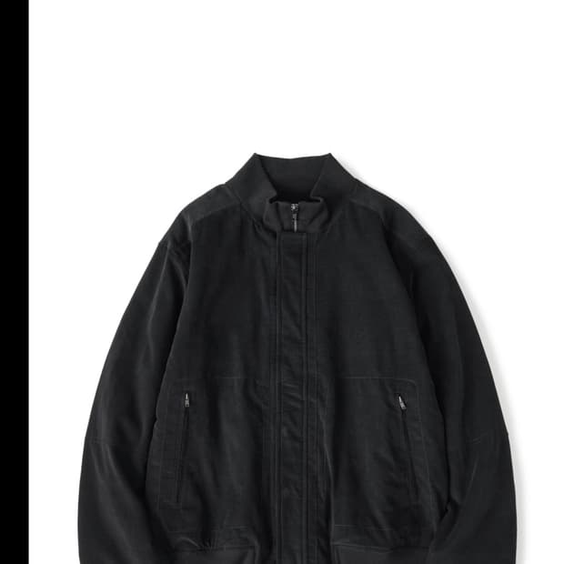 해칭룸 tanker jacket corduroy black