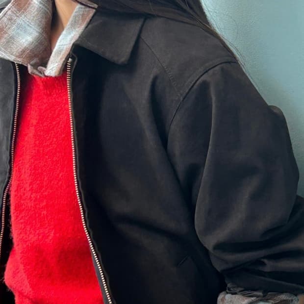 PONYTAIL 포니테일 스웨이드 자켓