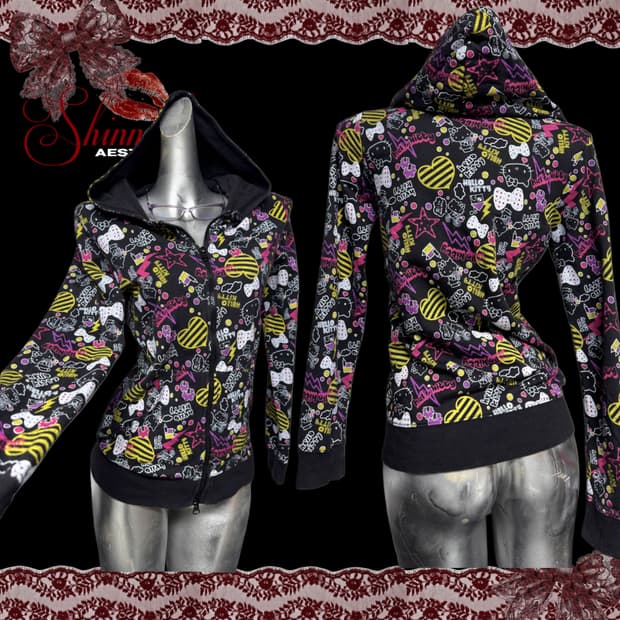 갸루 헬로키티  후디