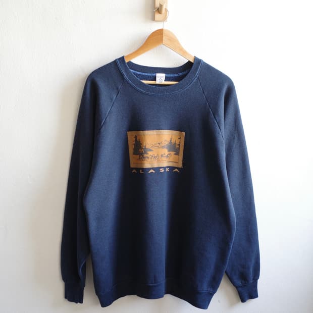 리던 그래픽 스위트셔츠