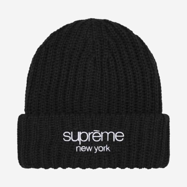 슈프림 청키립드 비니 24fw