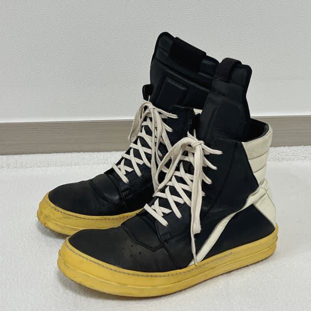 릭오웬스 15SS 지오바스켓 모노크롬 LVAP