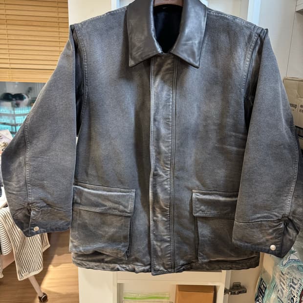 오라리 코튼 덕 블루종 4