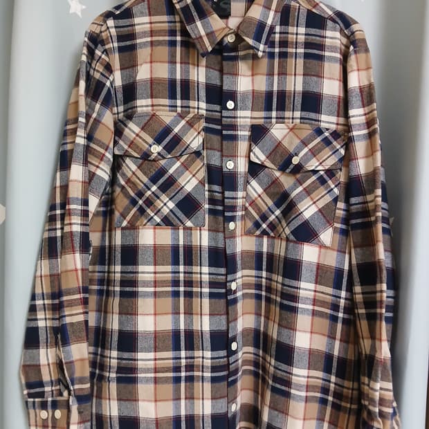 퍼스텝 체크 셔츠 (무료배송)