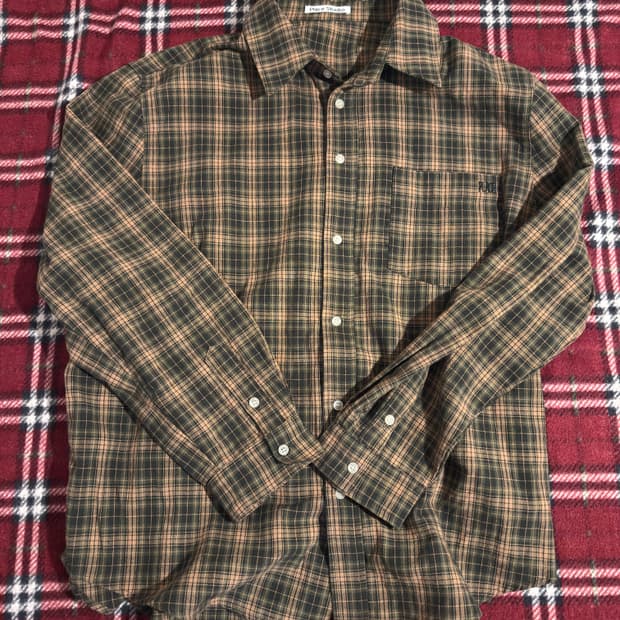 플레이스스튜디오 체크셔츠 