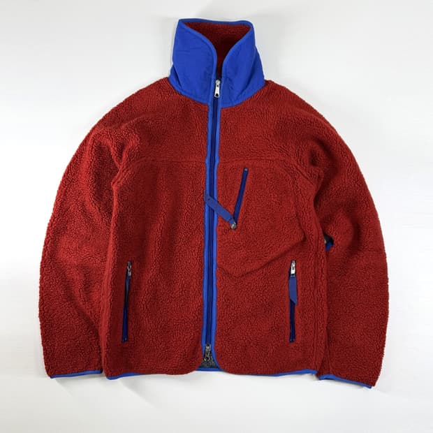 컬러 블럭 후리스 투웨이 자켓