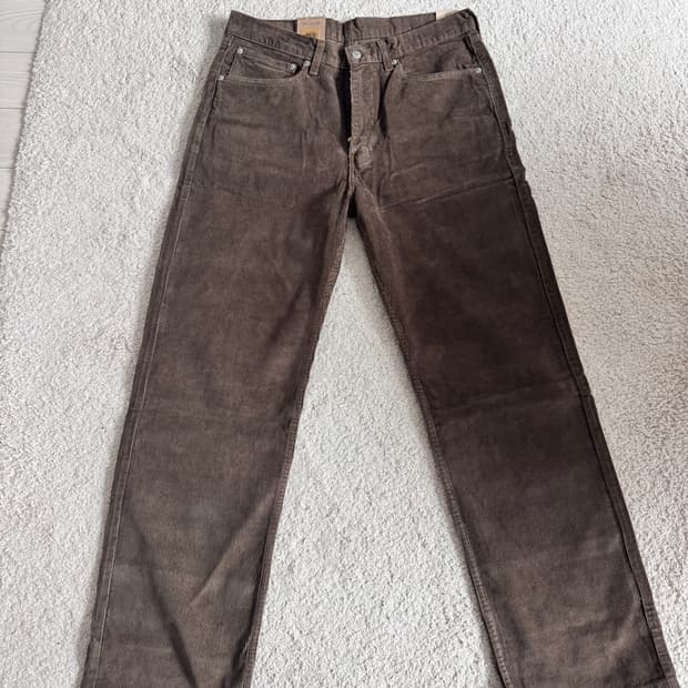 리바이스 565 코듀로이 팬츠 34/34 브라운