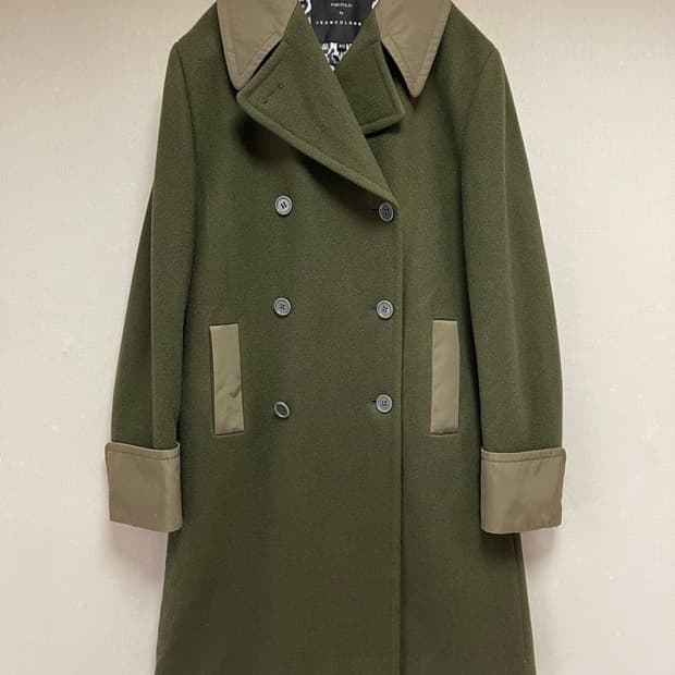 Jean colonna wool coat