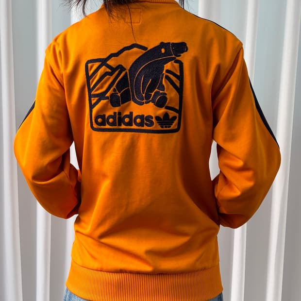 [M]아디다스 윈터베어 오렌지 트랙탑 져지
