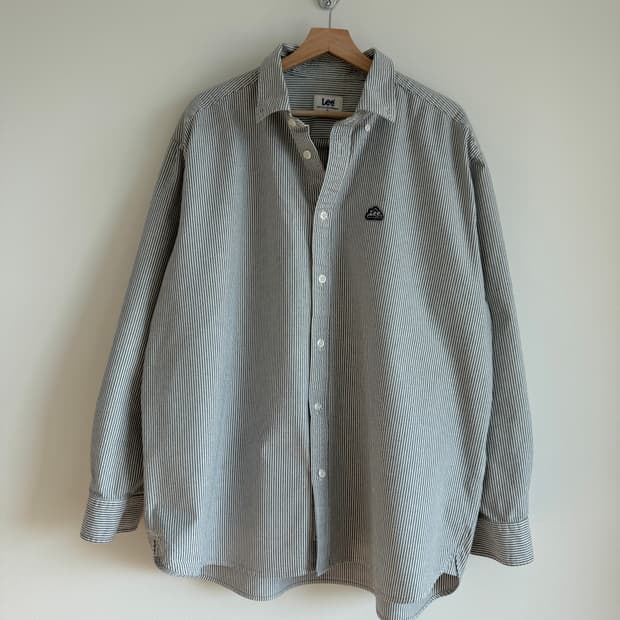 Lee 핀스트라이프 헤비코튼 셔츠