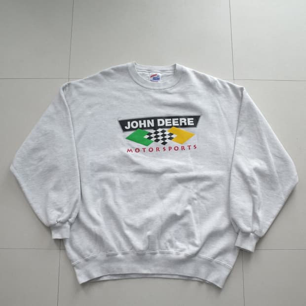 90s 저지스 존디어 모터스포츠 맨투맨 2XL MADE IN USA