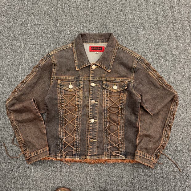 NAYA Jeans 빈티지 여성 데님자켓