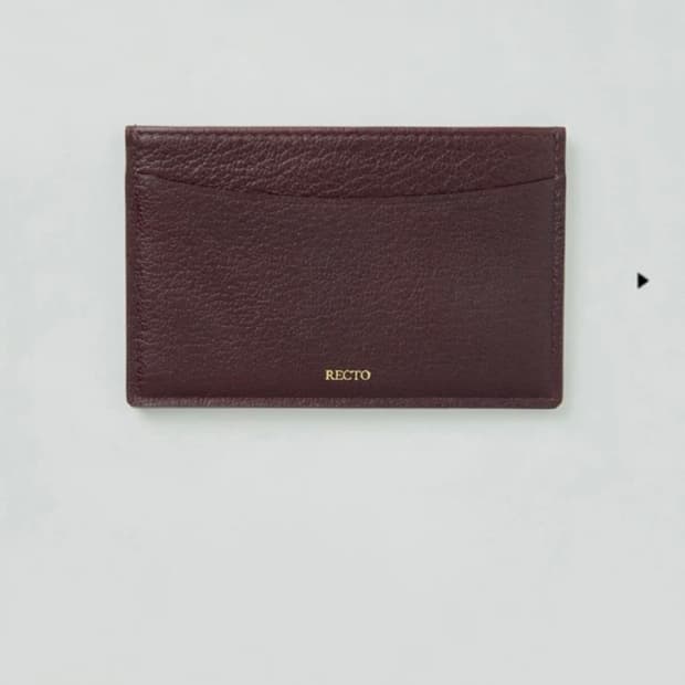 렉토 RECTO RC 카드 지갑 RUM 미개봉 새제품
