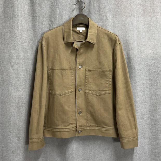 [L] COS 코스 남성 코튼 데님 자켓 블루종