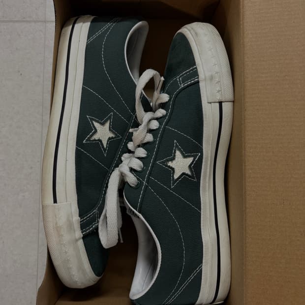 컨버스 x 디스이즈네버댓 원스타 프로 트레킹 그린 260