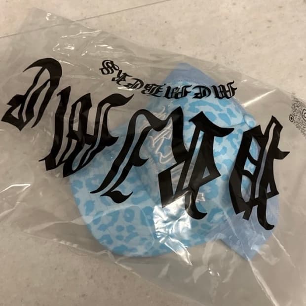 프라임멤버스 레오파드 메쉬캡 블루