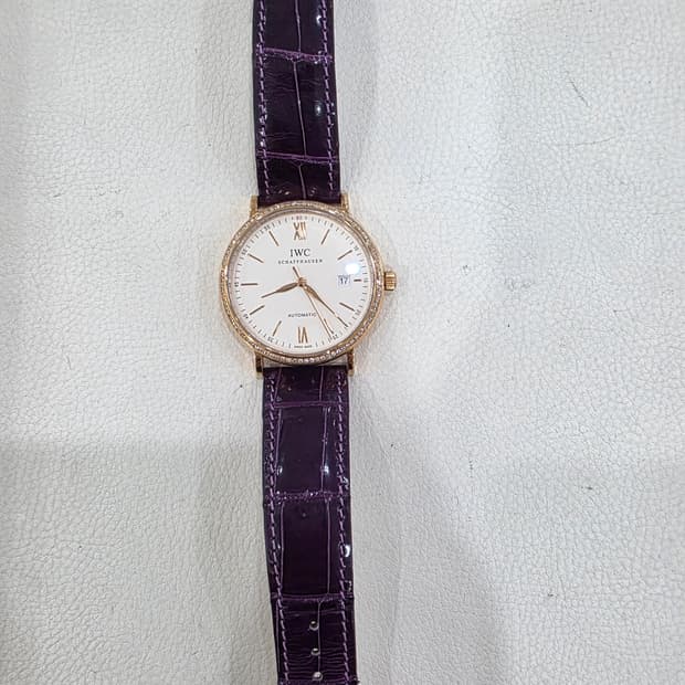 IWC 금통 다이아 시계 정품