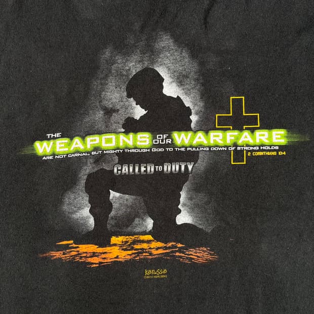 The Weapons of Our Warfare 반팔티