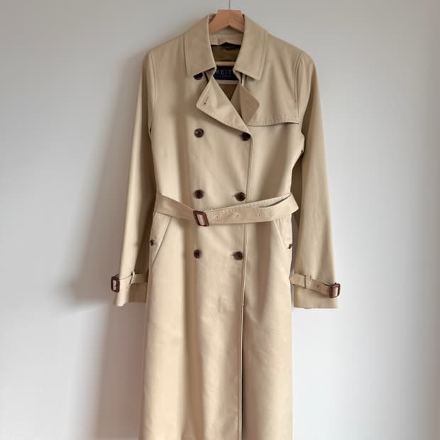 키이스(KEITH) 울 트렌치 코트