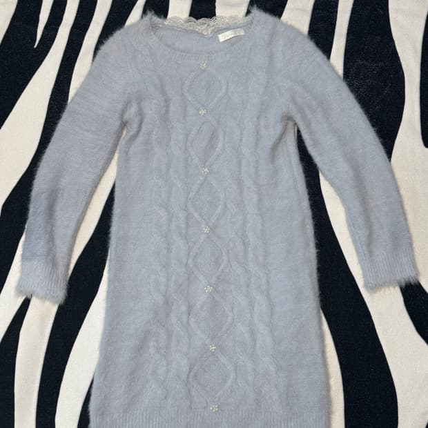 feroux 앙고라 롱 니트 히메갸루