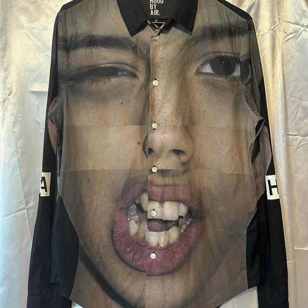HBA 후드바이에어 SS15 Kevin Amato 프린트 셔츠