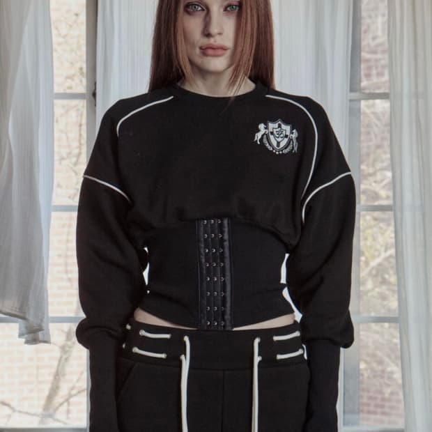 Piarche 피아체 corset crop T