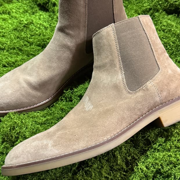 스웨이드 첼시 부츠 44