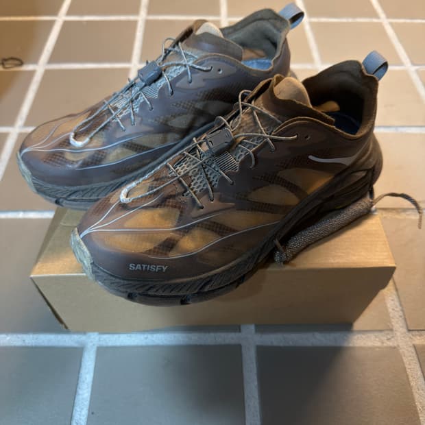 호카 새티스파이 마파테 4 라이트 러버 브라운