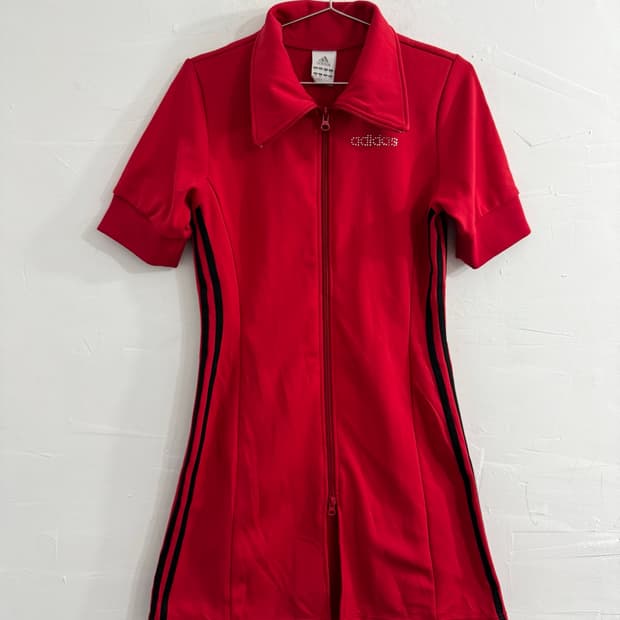 adidas red onepiece jersey