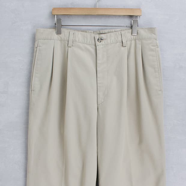 EDWIN _ two tuck chino pants