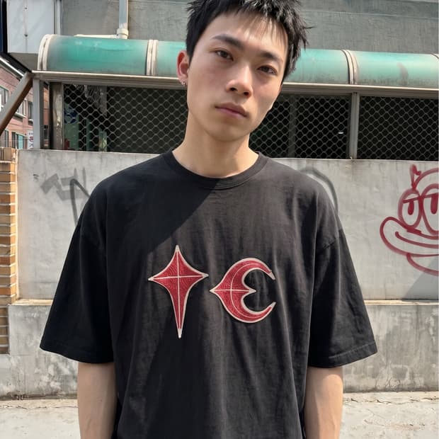 3/ 떠그클럽 락 코튼 반팔