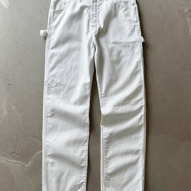 Dickies White Carpenter Work Pants