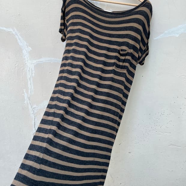 알렉산더왕 스트라이프 드레스