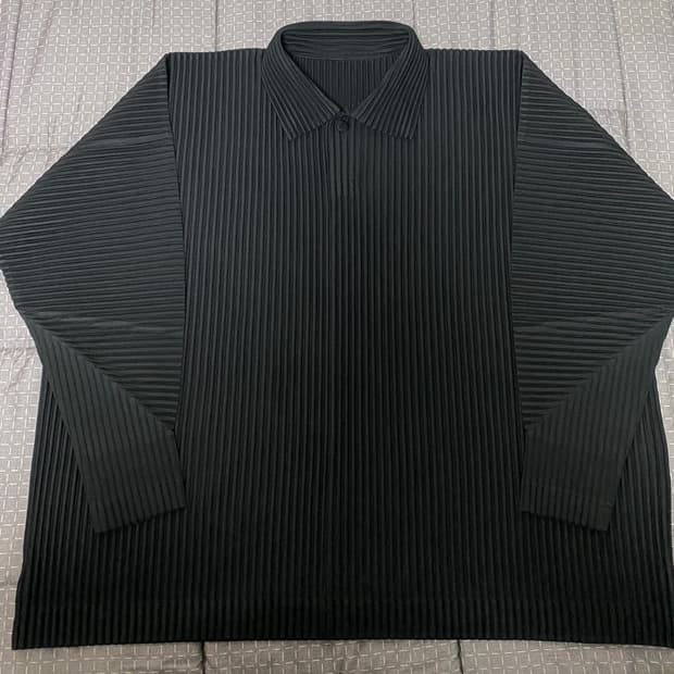 옴므플리세 긴팔 카라티