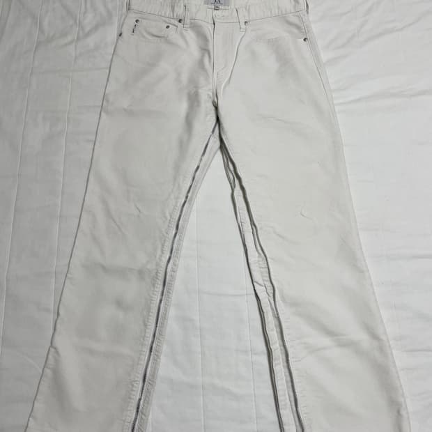 아르마니 본디지 집업 팬츠 