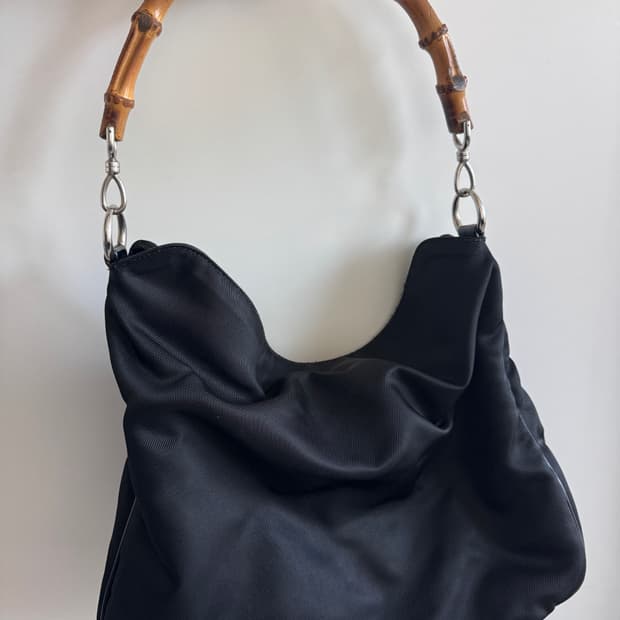 구찌 뱀부 숄더백