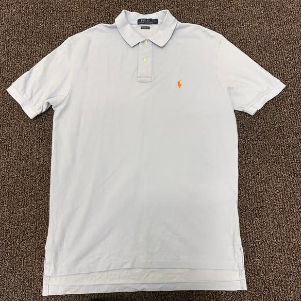 POLO 폴로 랄프로렌 카라티 반팔티셔츠 하늘색 L