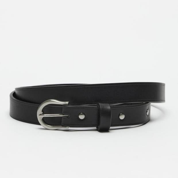 [새상품] YOUTH 롱 레더 벨트 여성용