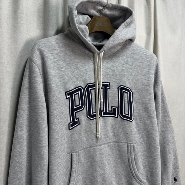 폴로 랄프로렌 POLO 로고 후드티 L