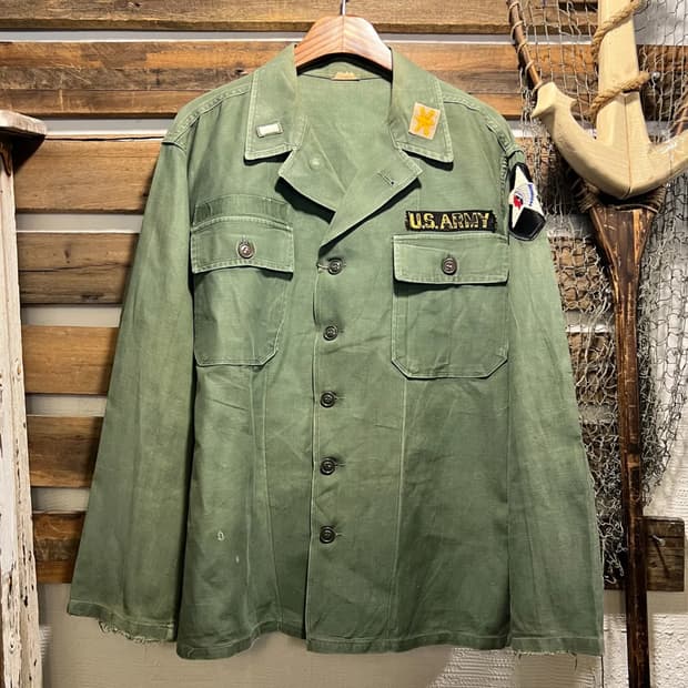 [M]60's 오리지널 U.S ARMY OG-107 밀리터리 셔츠
