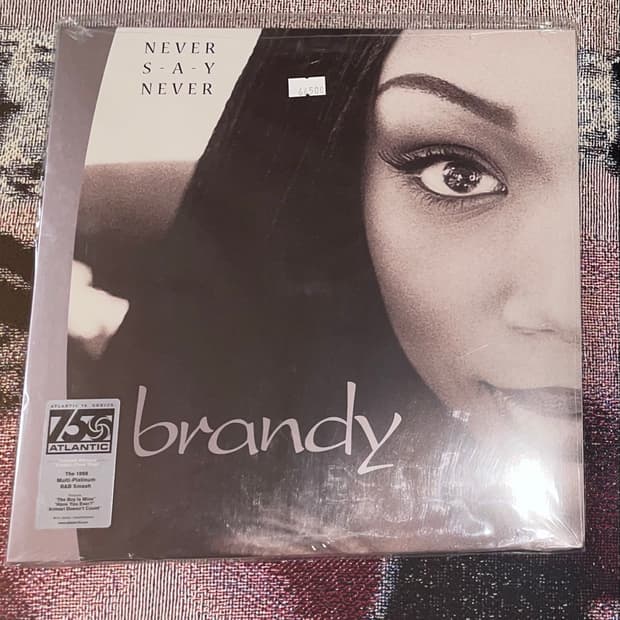 brandy - Never say Never vinyl LP