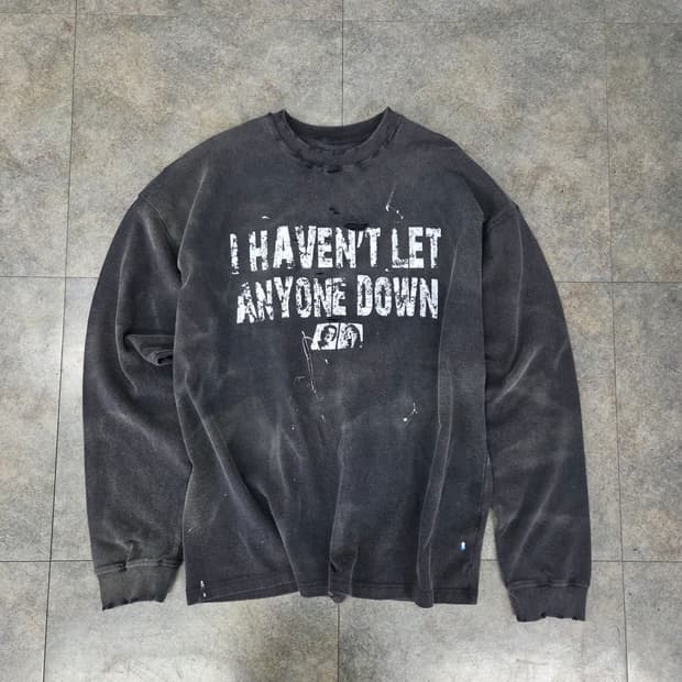 빈티지 긴팔티셔츠