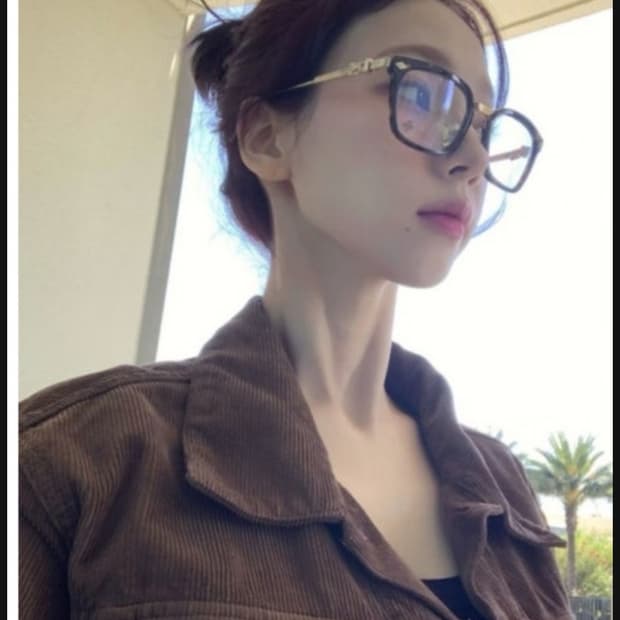 크롬하츠 오버포크 블랙/골드 안경